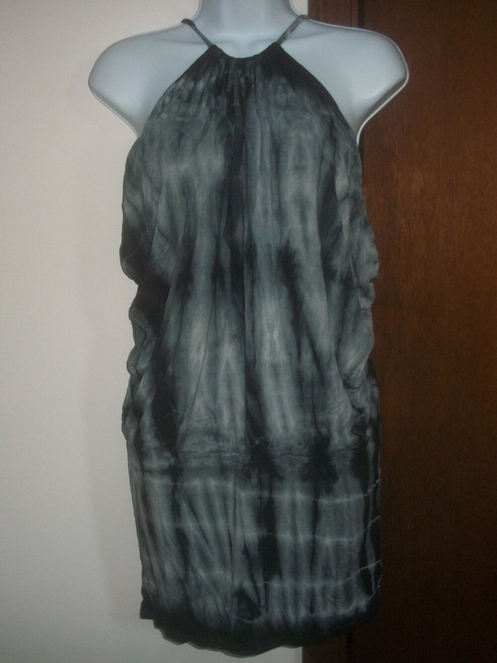womens sexy tie-dye tunic top.Below hip length.Size large